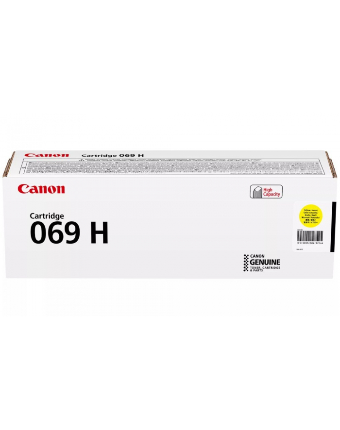 Canon 5095C002 kaseta z tonerem 1 szt. Oryginalny Żółty główny