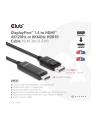 Club 3D CAC-1087 adapter kablowy 3 m DisplayPort HDMI - nr 11