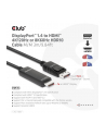Club 3D CAC-1087 adapter kablowy 3 m DisplayPort HDMI - nr 26