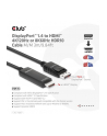 Club 3D CAC-1087 adapter kablowy 3 m DisplayPort HDMI - nr 35
