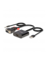 Lindy 38284 adapter kablowy VGA (D-Sub) + 3.5mm HDMI + USB Czarny - nr 11