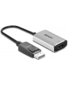 Lindy 41094 adapter kablowy 0,11 m DisplayPort HDMI Szary - nr 23