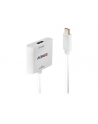 Lindy 43339 adapter kablowy 0,1 m USB Type-C HDMI Biały - nr 8