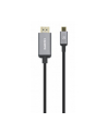 Manhattan 153607 adapter kablowy 2 m HDMI Typu A (Standard) USB Type-C Czarny, Srebrny - nr 11