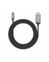 Manhattan 153607 adapter kablowy 2 m HDMI Typu A (Standard) USB Type-C Czarny, Srebrny - nr 12
