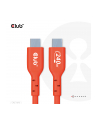 Club 3D CAC-1573 kabel USB 2 m USB4 Gen 2x2 USB C Czerwony - nr 27