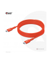 Club 3D CAC-1573 kabel USB 2 m USB4 Gen 2x2 USB C Czerwony - nr 29