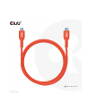 Club 3D CAC-1573 kabel USB 2 m USB4 Gen 2x2 USB C Czerwony - nr 30