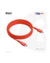 Club 3D CAC-1573 kabel USB 2 m USB4 Gen 2x2 USB C Czerwony - nr 35