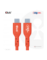 Club 3D CAC-1573 kabel USB 2 m USB4 Gen 2x2 USB C Czerwony - nr 36