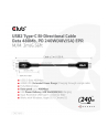 Club 3D CAC-1573 kabel USB 2 m USB4 Gen 2x2 USB C Czerwony - nr 43