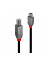 Lindy 36942 kabel USB 2 m USB 2.0 USB C USB B Czarny - nr 16