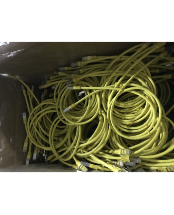 Equip 635660 kabel sieciowy Żółty 1 m Cat6a S/FTP (S-STP)