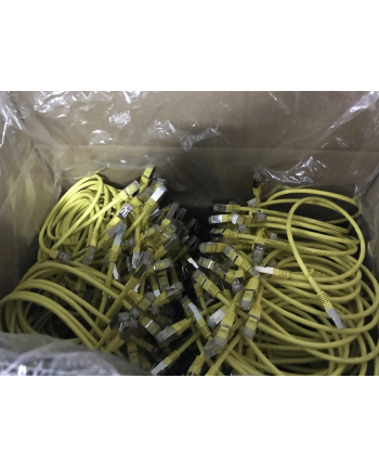 Equip 635667 kabel sieciowy Żółty 0,5 m Cat6a S/FTP (S-STP)