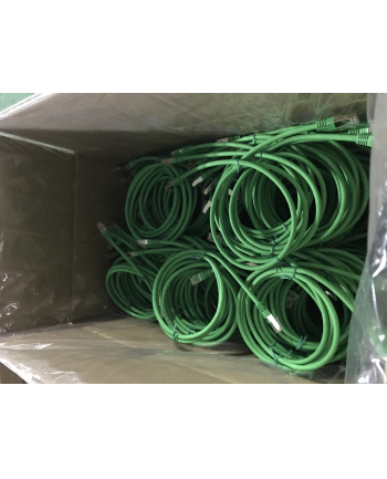 Equip 635840 kabel sieciowy Zielony 1 m Cat6a S/FTP (S-STP)
