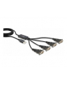Lindy 42675 kabel równoległy Czarny 0,94 m USB Typu-A DB-9 - nr 10