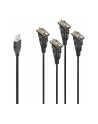 Lindy 42675 kabel równoległy Czarny 0,94 m USB Typu-A DB-9 - nr 12