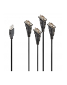 Lindy 42675 kabel równoległy Czarny 0,94 m USB Typu-A DB-9 - nr 3