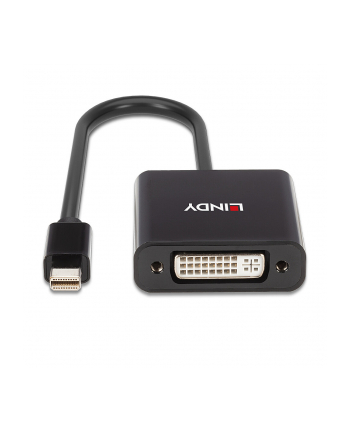 Lindy 41736 zmieniacz płci / kabli Mini DisplayPort DVI-D Czarny