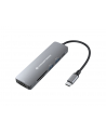 Conceptronic DONN11G huby i koncentratory USB 3.2 Gen 1 (3.1 Gen 1) Type-C 5000 Mbit/s Szary - nr 4