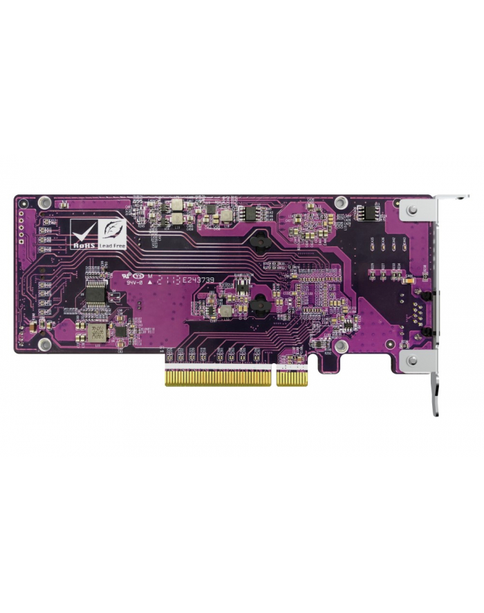 Qnap QM2-2P10G1TB QM2 CARD adapter Wewnętrzny PCIe główny