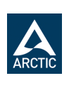 Arctic ACALP00041A Alpine 17 CO Procesor Chłodnica powietrza 9,2 cm Czarny, Srebrny 1 szt. - nr 1