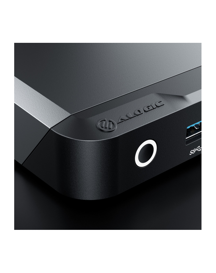 Alogic DUPRDX3-WW DX3 Przewodowa USB 3.2 Gen 1 (3.1 Gen 1) Type-C Czarny, Szary główny