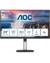 AOC 24V5C/BK monitor komputerowy 60,5 cm (23.8') 1920 x 1080 px Full HD LED Czarny - nr 19