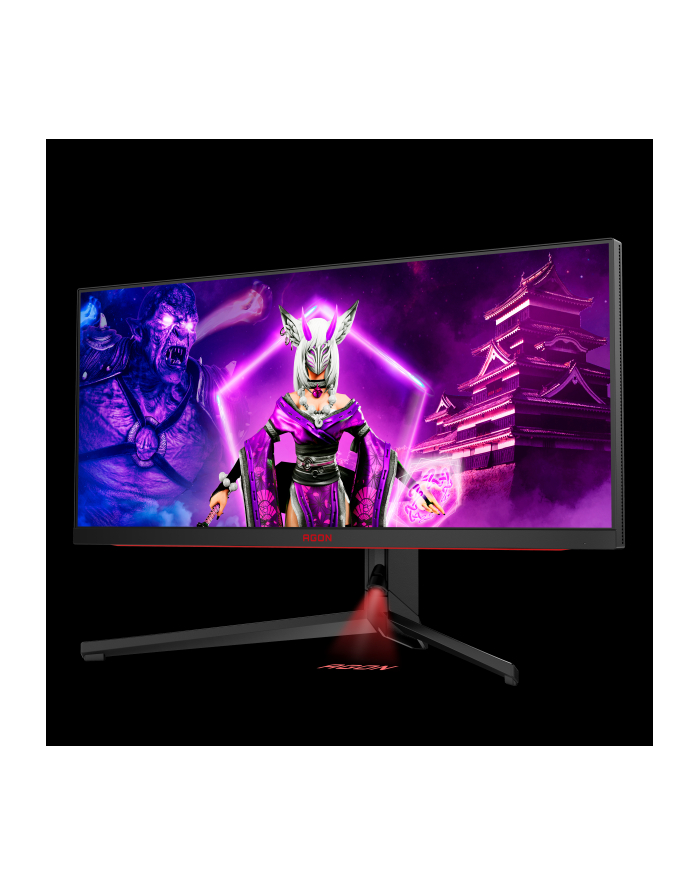 AOC AG344UXM monitor komputerowy 86,4 cm (34'') 3440 x 1440 px Czarny, Czerwony główny