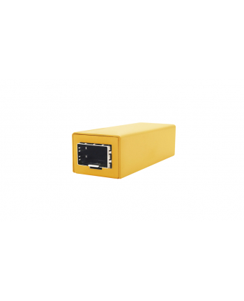 Level One GVT-1001 konwerter sieciowy 1000 Mbit/s Żółty