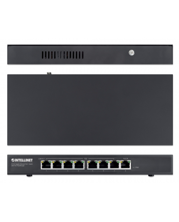 Intellinet 561679 łącza sieciowe Gigabit Ethernet (10/100/1000) Obsługa PoE Czarny