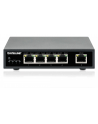 Intellinet 561839 łącza sieciowe Obsługa PoE Czarny - nr 39