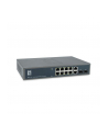 Level One GEP-1221 łącza sieciowe Nie zarządzany Gigabit Ethernet (10/100/1000) Obsługa PoE Czarny - nr 8