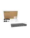 Level One GEP-2841 łącza sieciowe Zarządzany L2 Gigabit Ethernet (10/100/1000) Obsługa PoE 1U Czarny - nr 11