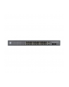 Level One GEP-2841 łącza sieciowe Zarządzany L2 Gigabit Ethernet (10/100/1000) Obsługa PoE 1U Czarny - nr 9