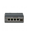 Level One IGP-0502 łącza sieciowe Nie zarządzany Gigabit Ethernet (10/100/1000) Obsługa PoE Czarny - nr 3
