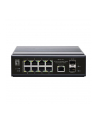 Level One IGP-1061 łącza sieciowe Zarządzany L2 Gigabit Ethernet (10/100/1000) Obsługa PoE Czarny - nr 1