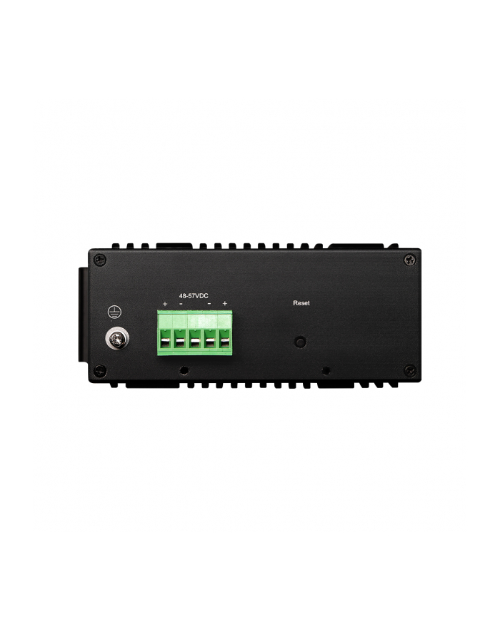 Level One IGP-1061 łącza sieciowe Zarządzany L2 Gigabit Ethernet (10/100/1000) Obsługa PoE Czarny główny
