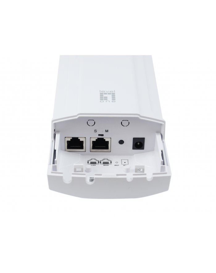 Level One WAB-8010 punkt dostępowy WLAN 867 Mbit/s Biały Obsługa PoE główny