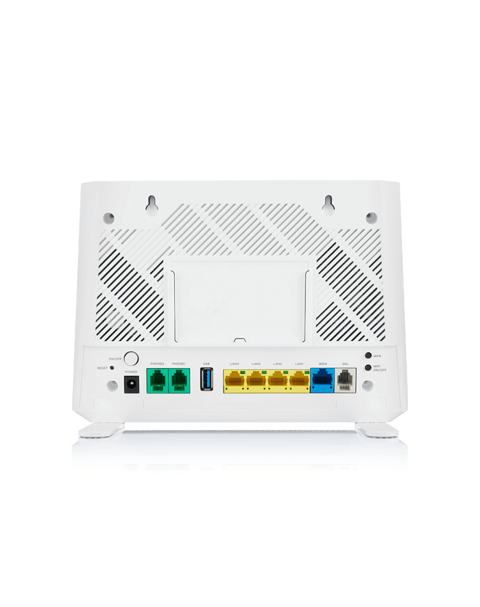 Zyxel DX3301-T0-DE01V1F DX3301-T0 router bezprzewodowy Gigabit Ethernet Dual-band (2.4 GHz/5 GHz) Biały główny
