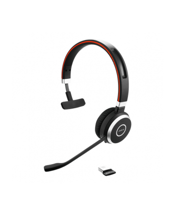 Jabra 6593-833-399 Evolve 65 Zestaw słuchawkowy Przewodowy i Bezprzewodowy Opaska na głowę Połączenia/muzyka USB Typu-A Bluetooth Podstawka do ładowania Czarny