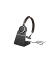 Jabra 6593-833-399 Evolve 65 Zestaw słuchawkowy Przewodowy i Bezprzewodowy Opaska na głowę Połączenia/muzyka USB Typu-A Bluetooth Podstawka do ładowania Czarny - nr 2
