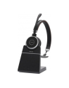 Jabra 6593-833-399 Evolve 65 Zestaw słuchawkowy Przewodowy i Bezprzewodowy Opaska na głowę Połączenia/muzyka USB Typu-A Bluetooth Podstawka do ładowania Czarny - nr 7