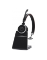 Jabra 6593-833-499 Evolve 65 Zestaw słuchawkowy Przewodowy i Bezprzewodowy Opaska na głowę Połączenia/muzyka USB Typu-A Bluetooth Podstawka do ładowania Czarny - nr 8