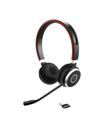 Jabra 6599-833-309 Evolve 65 Zestaw słuchawkowy Przewodowy i Bezprzewodowy Opaska na głowę Połączenia/muzyka USB Typu-A Bluetooth Czarny