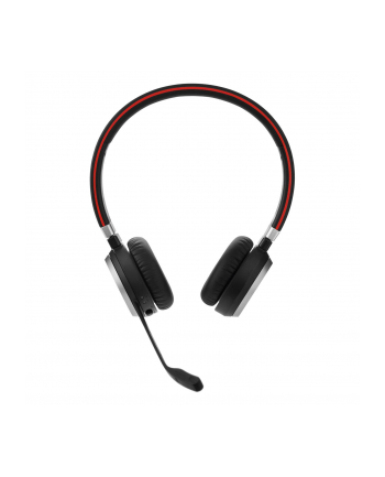 Jabra 6599-833-399 Evolve 65 Zestaw słuchawkowy Przewodowy i Bezprzewodowy Opaska na głowę Połączenia/muzyka USB Typu-A Bluetooth Podstawka do ładowania Czarny
