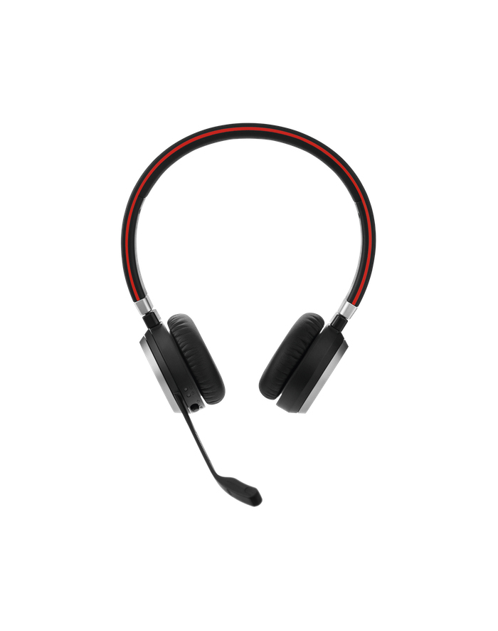 Jabra 6599-833-399 Evolve 65 Zestaw słuchawkowy Przewodowy i Bezprzewodowy Opaska na głowę Połączenia/muzyka USB Typu-A Bluetooth Podstawka do ładowania Czarny główny