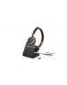 Jabra 6599-833-499 Evolve 65 Zestaw słuchawkowy Przewodowy i Bezprzewodowy Opaska na głowę Połączenia/muzyka USB Typu-A Bluetooth Podstawka do ładowania Czarny - nr 5