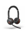 Jabra 7599-842-199 Evolve 75 Zestaw słuchawkowy Przewodowy i Bezprzewodowy Opaska na głowę Połączenia/muzyka Bluetooth Podstawka do ładowania Czarny - nr 10
