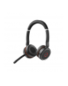 Jabra 7599-848-109 Evolve 75 Zestaw słuchawkowy Przewodowy i Bezprzewodowy Opaska na głowę Połączenia/muzyka Bluetooth Czarny - nr 1